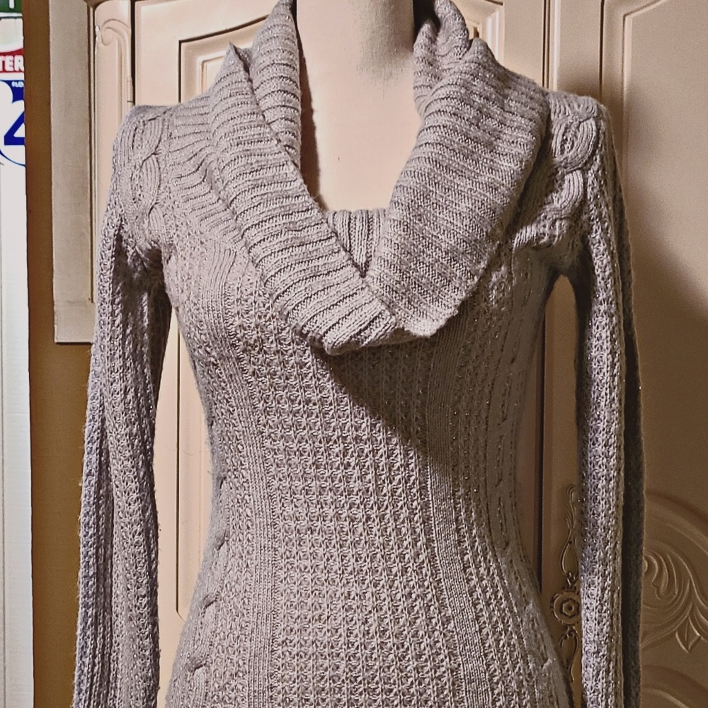 Cowl neck sweater